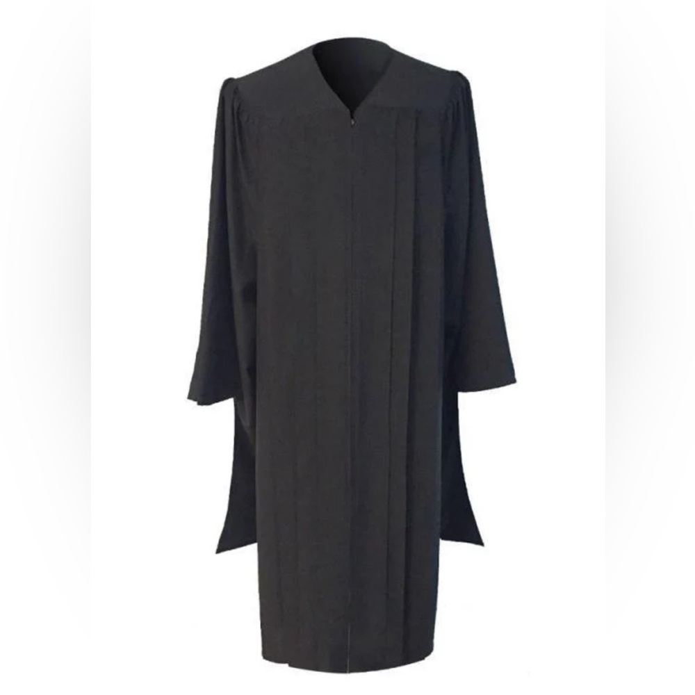 Classic Black Masters Graduation Gown